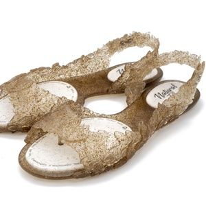 New Vegan Natural‎ Coconut Butterfly Vegan Sandals About a Sz 11 M